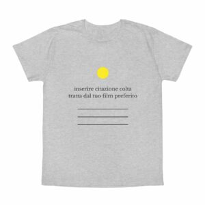Tshirt Inserire Citazione