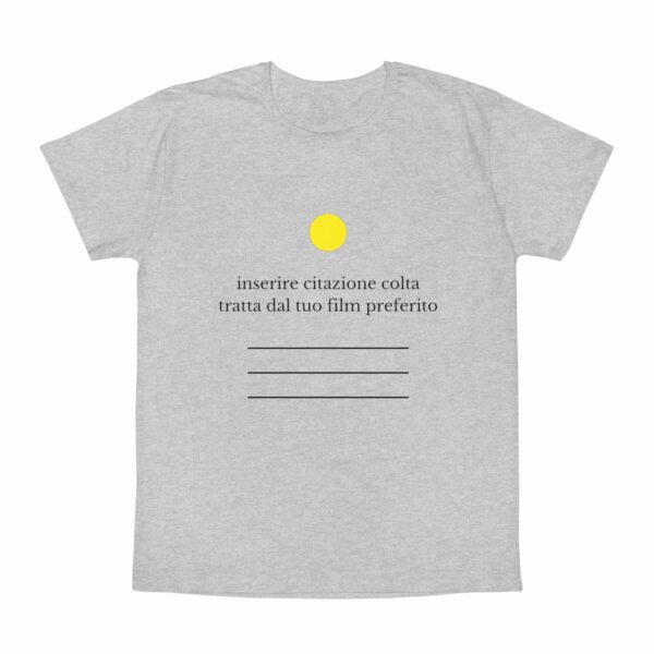 Tshirt Inserire Citazione