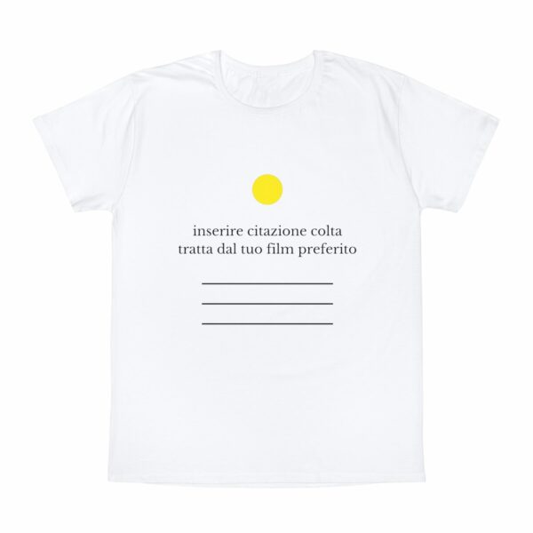 Tshirt Inserire Citazione - immagine 7
